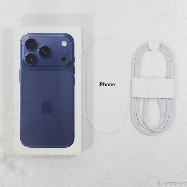iPhone17 Pro 256GB ディープブルー 中古 - メルカリ