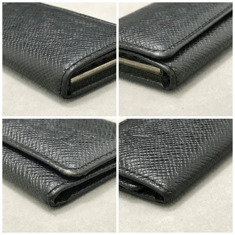 LOUIS VUITTON ルイヴィトン 4連キーケース タイガ ブラック 3558