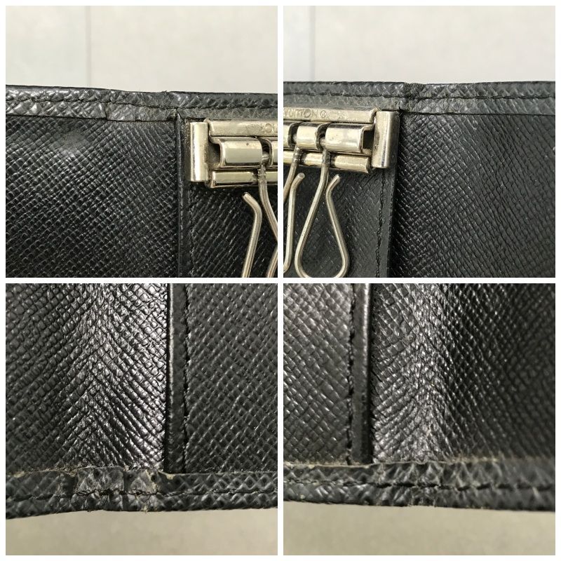LOUIS VUITTON ルイヴィトン 4連キーケース タイガ ブラック 3558