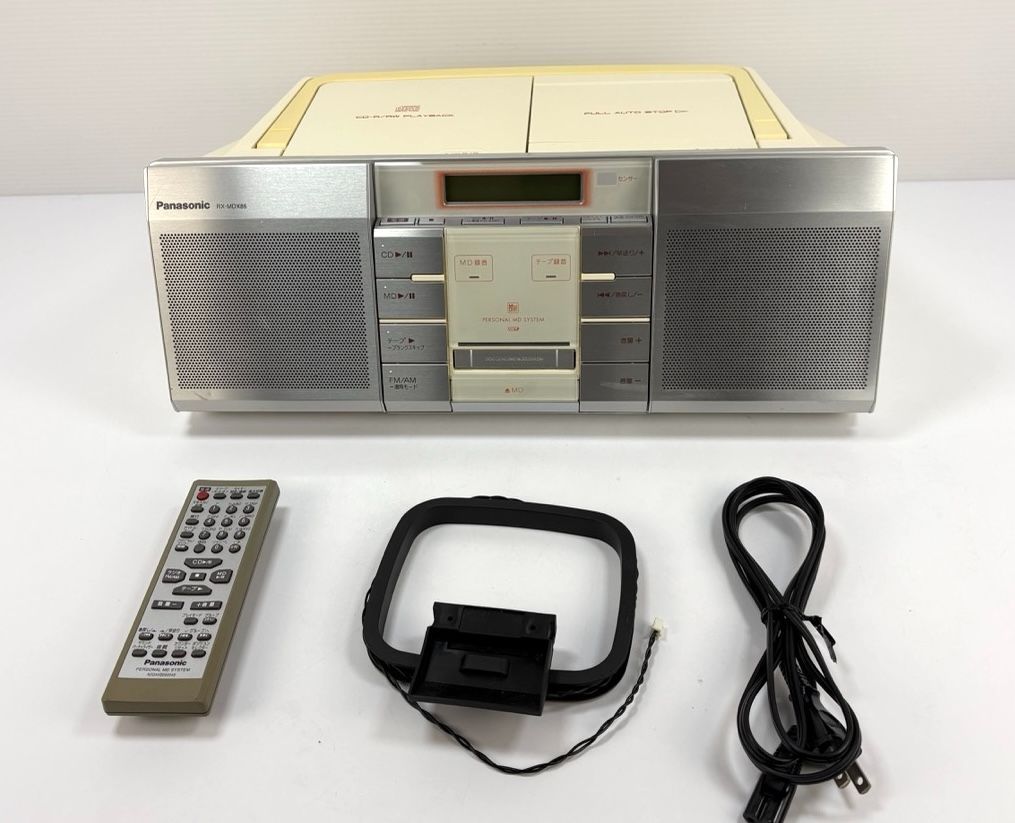 パナソニック パーソナルMDシステム ホワイト RX-MDX85-W - メルカリ