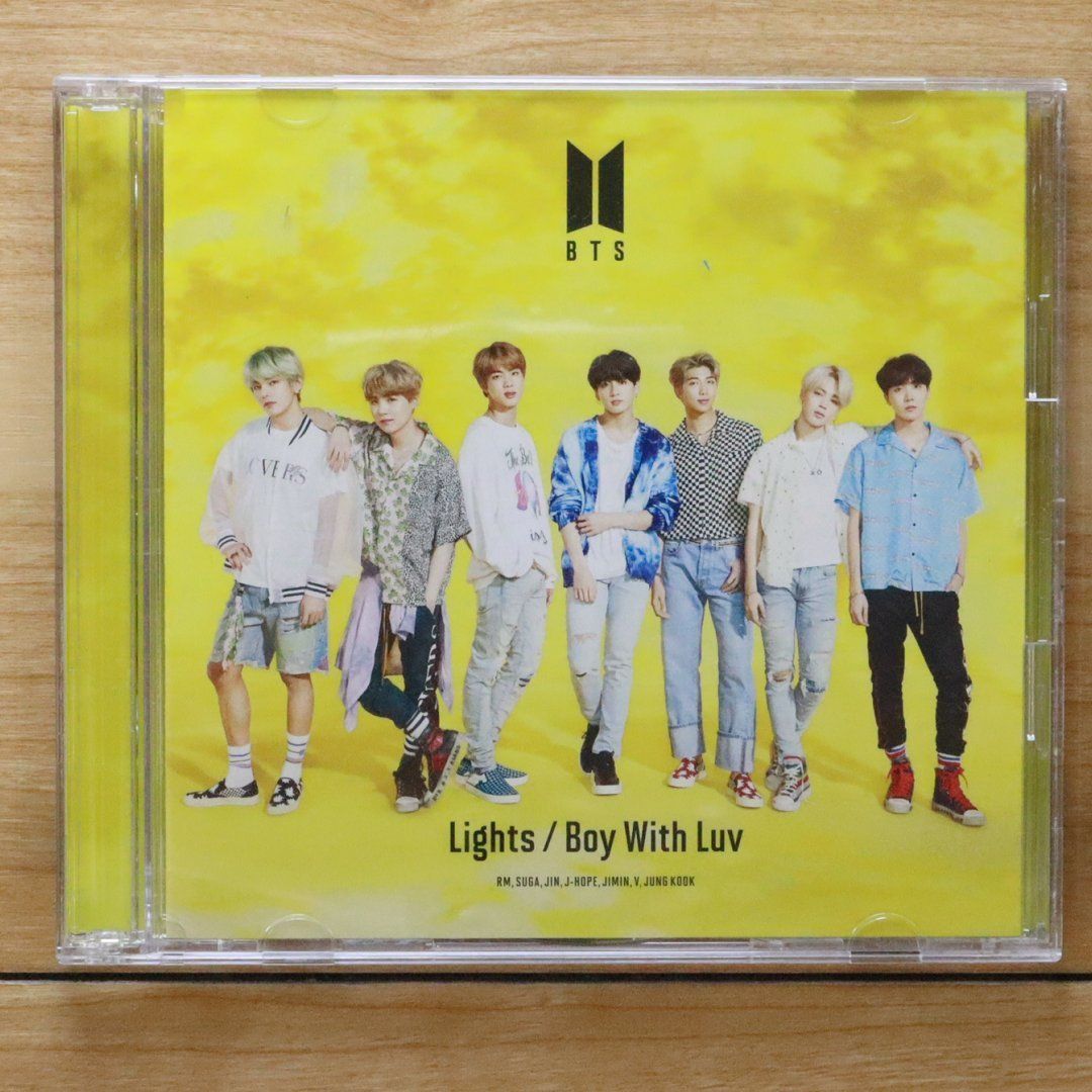 送料無料☆CD専門☆BTS/防弾少年団□Light/Boy With Luv(通常盤
