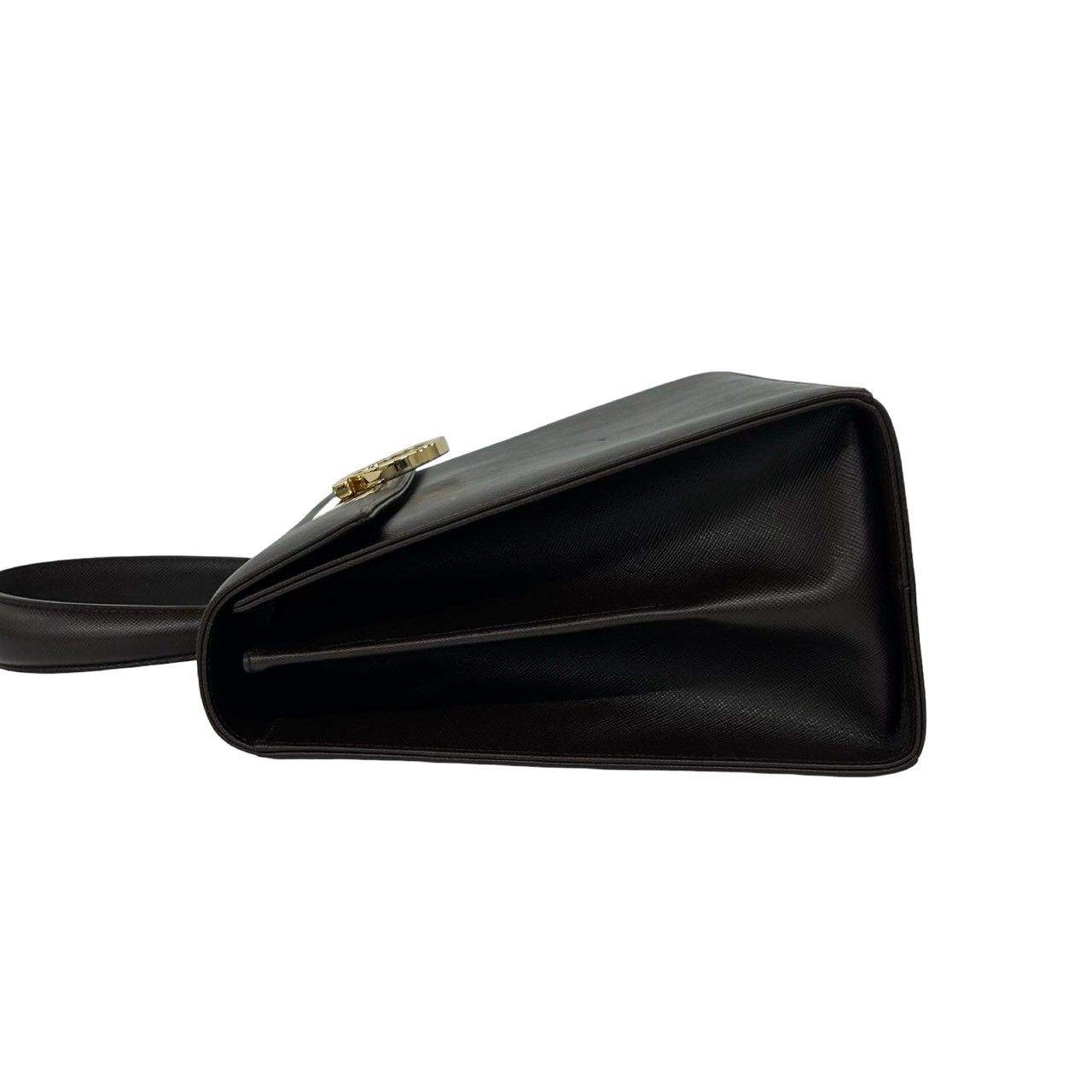 極美品・イタリア製◆Salvatore Ferragamo ショルダーバッグ 極 美品 Salvatore Ferragamo サルヴァトーレフェラガモ ガンチーニ
