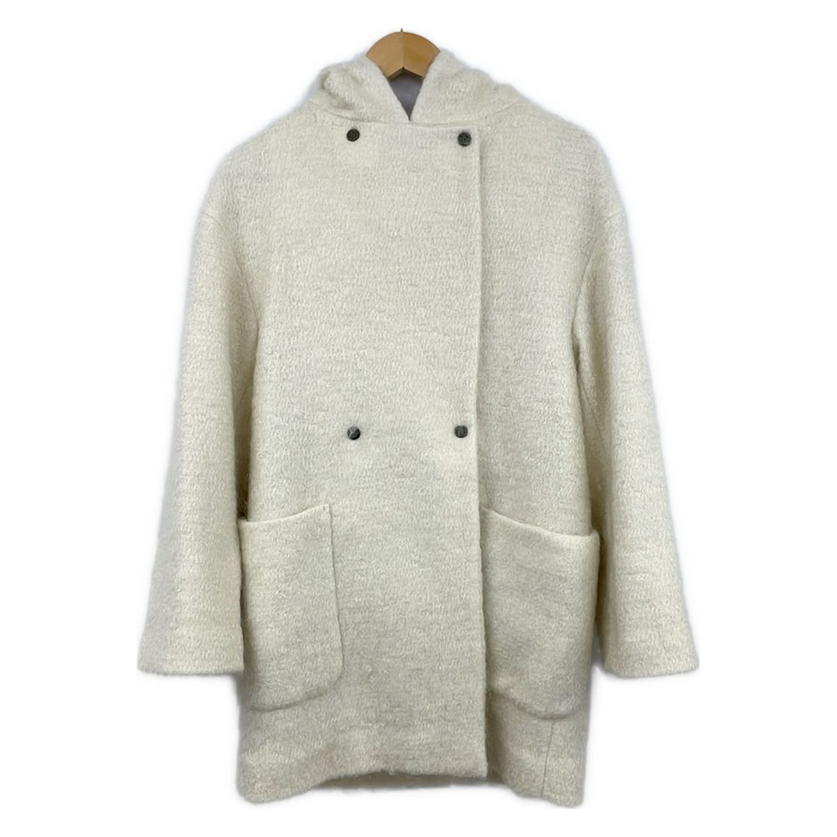 EPOCA(エポカ) コート サイズ40 M レディース美品 アイボリー モヘア
