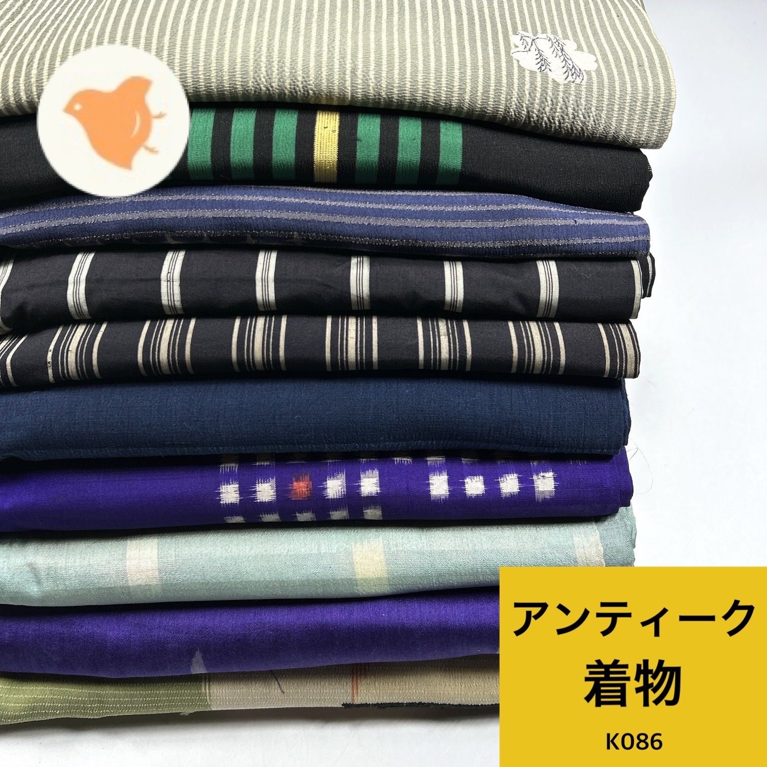 アンティーク 着物 10枚セット 着物まとめ売り【K086】同梱購入歓迎
