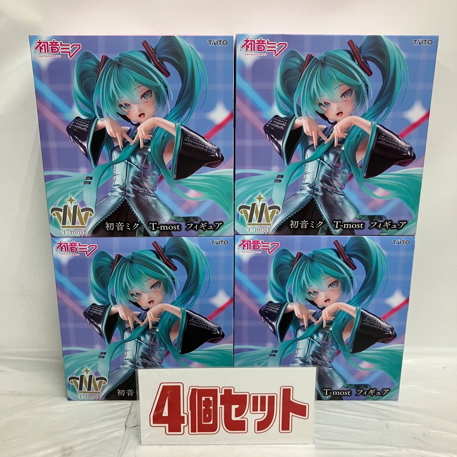 初音ミク T-most フィギュア 7点セット 未開封 初音ミク T most フィギュア 4個セット LFK222 f107 - メルカリ