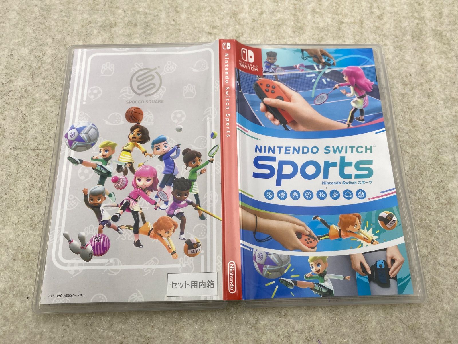 Nintendo Switch Sports スイッチスポーツ ソフト・ケースのみ - メルカリ