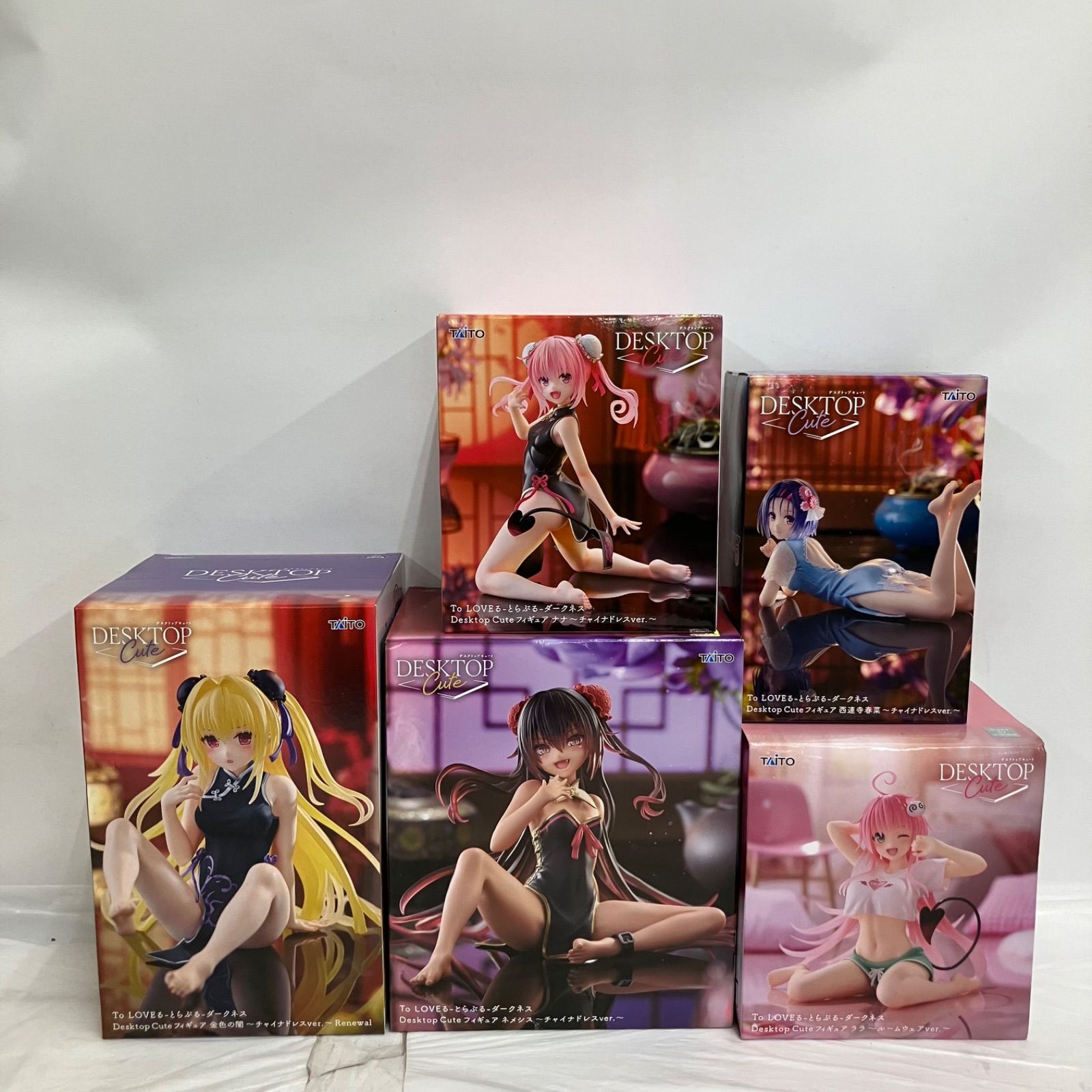 未開封 ToLOVEる とらぶる ダークネス Desktop Cute フィギュア 5個