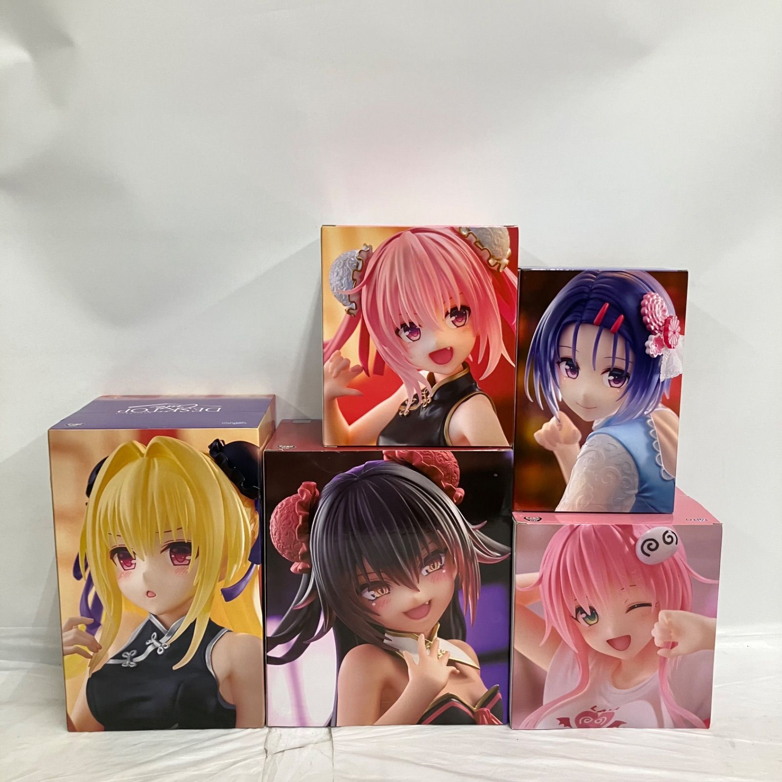 未開封 ToLOVEる とらぶる ダークネス Desktop Cute フィギュア 5個