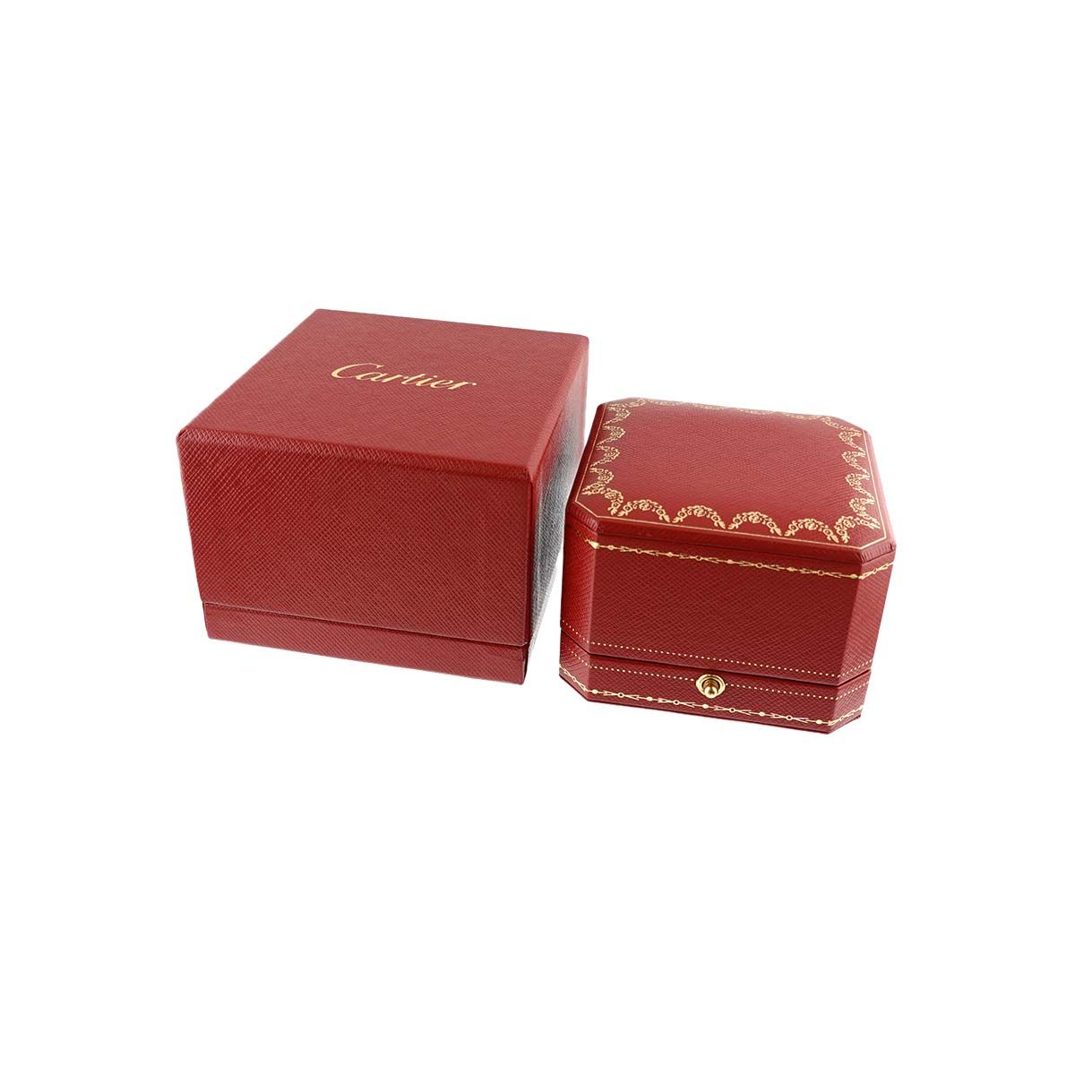 カルティエ Cartier ミニラブ #52 リング K18 WG ホワイトゴールド 750