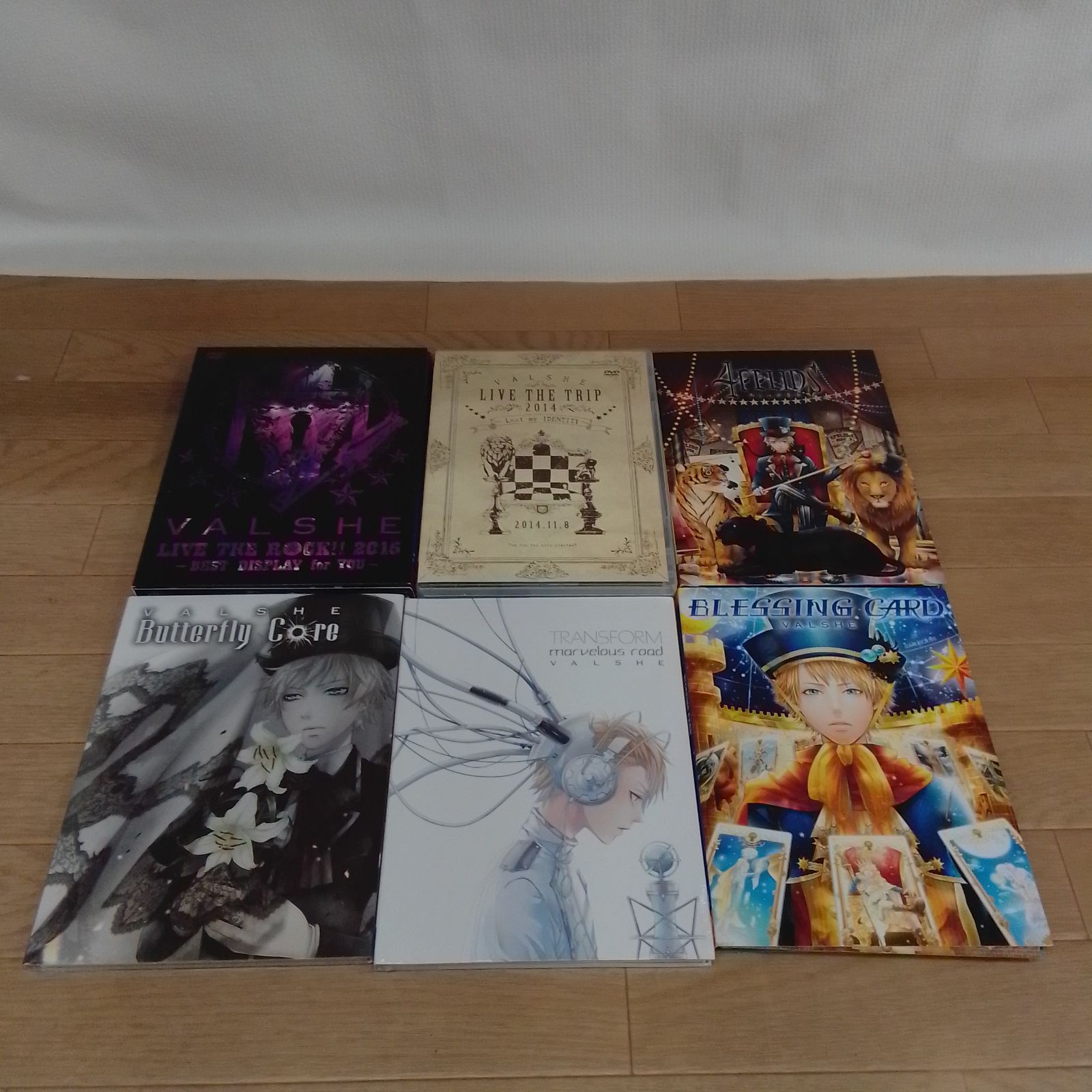 ☆【2点未開封】VALSHE DVD 6点まとめ売りセット バルシェ《HQ05B》B5