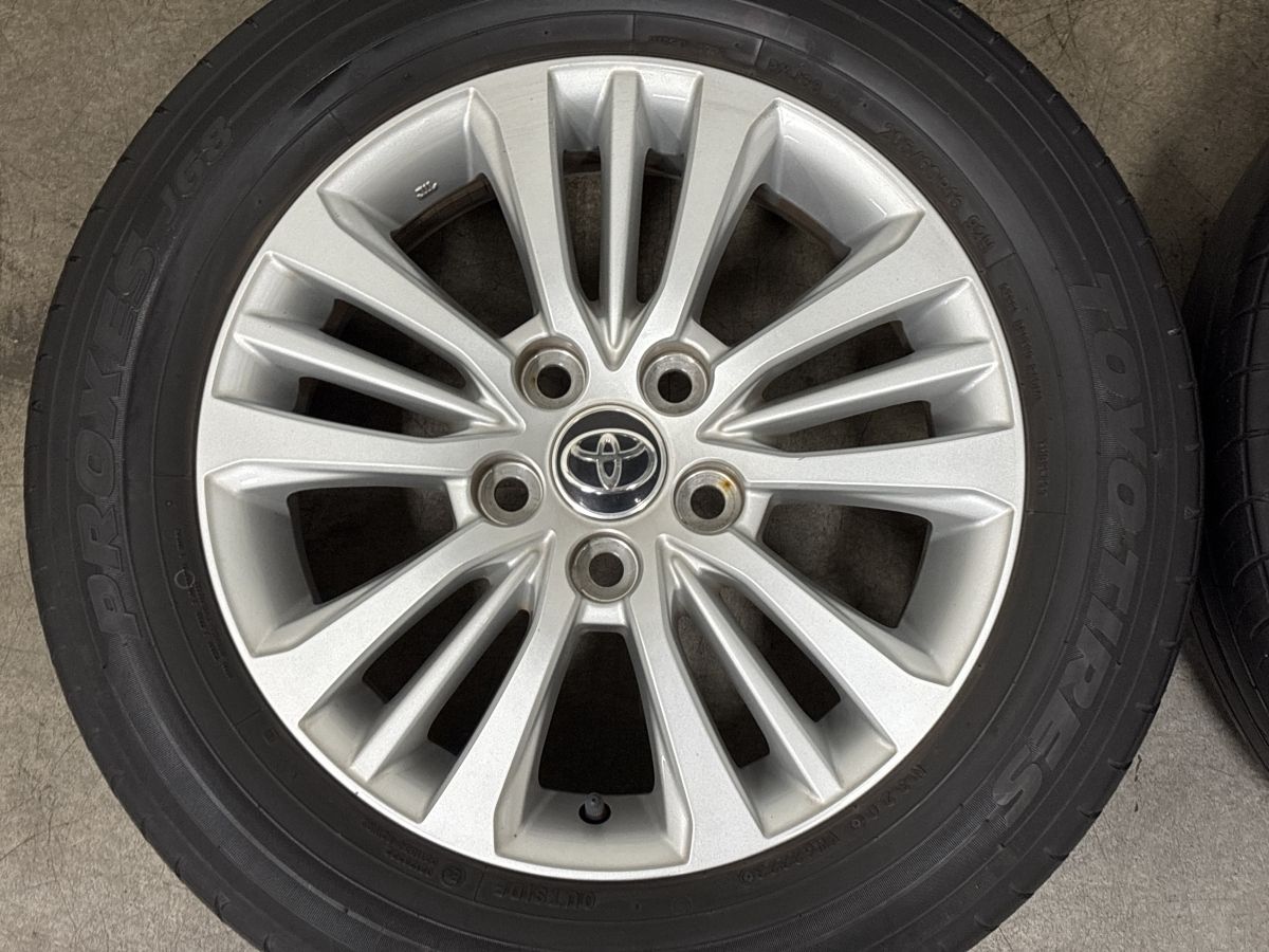 ホイール良好】トヨタ 90 ノア ヴォクシー S-G 純正 16in 6J +40