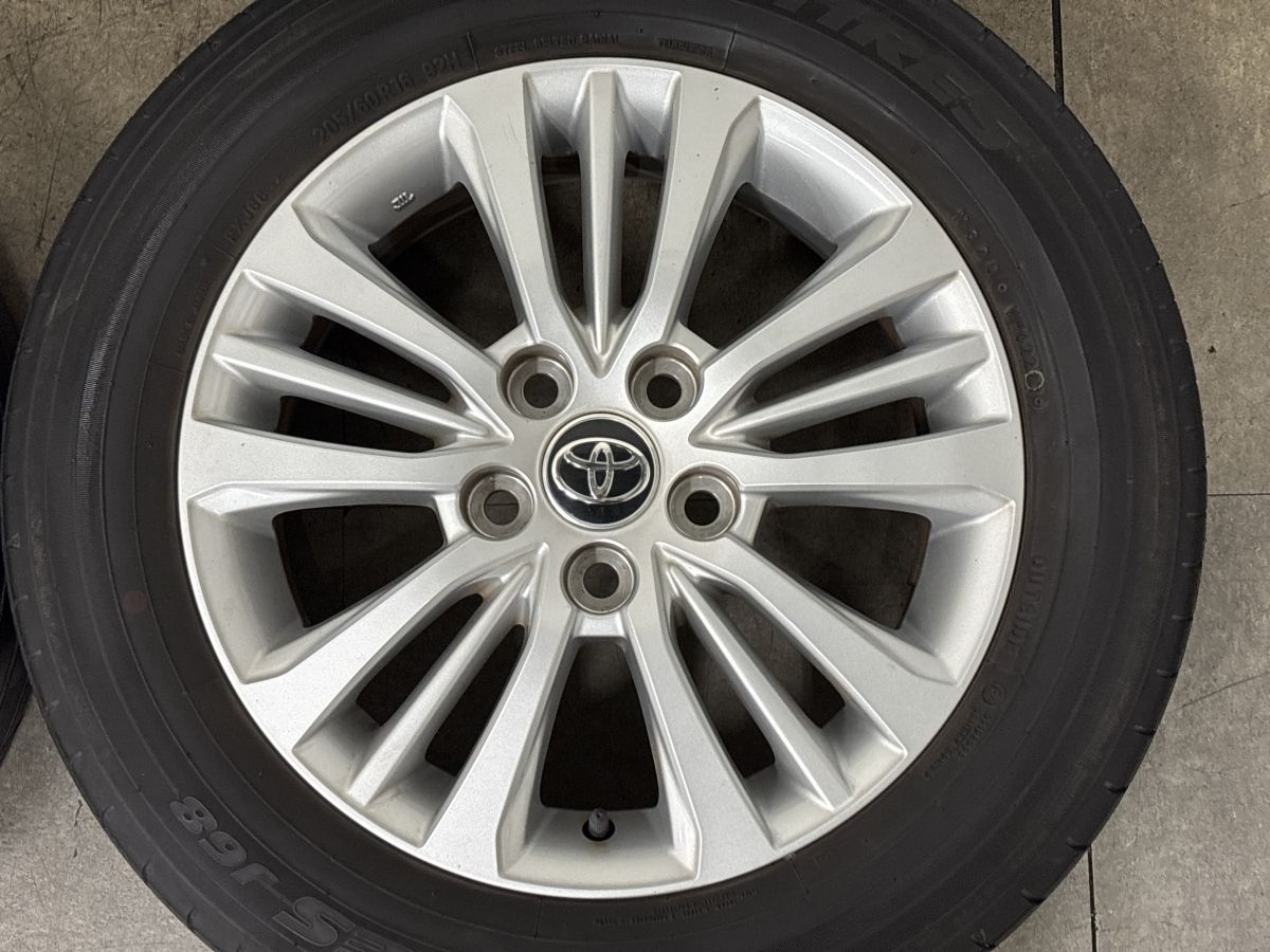 ホイール良好】トヨタ 90 ノア ヴォクシー S-G 純正 16in 6J +40