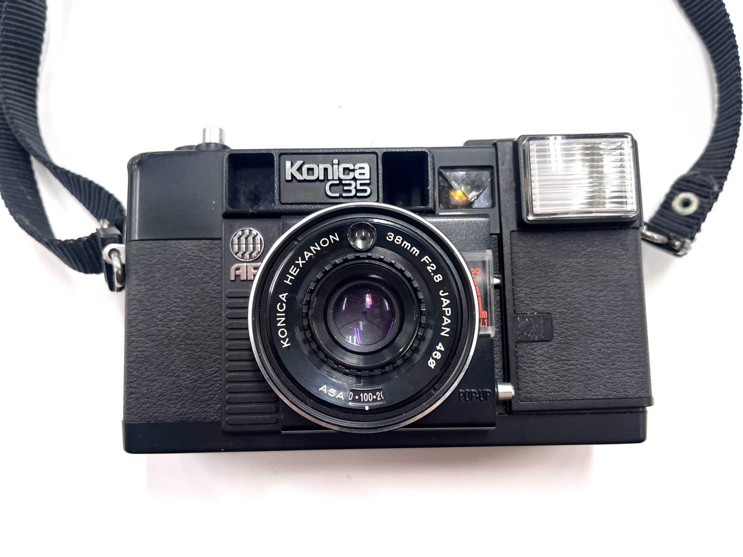 ジャンク】Konica C35 AF ジャスピンコニカ HEXANON 38mm F2.8