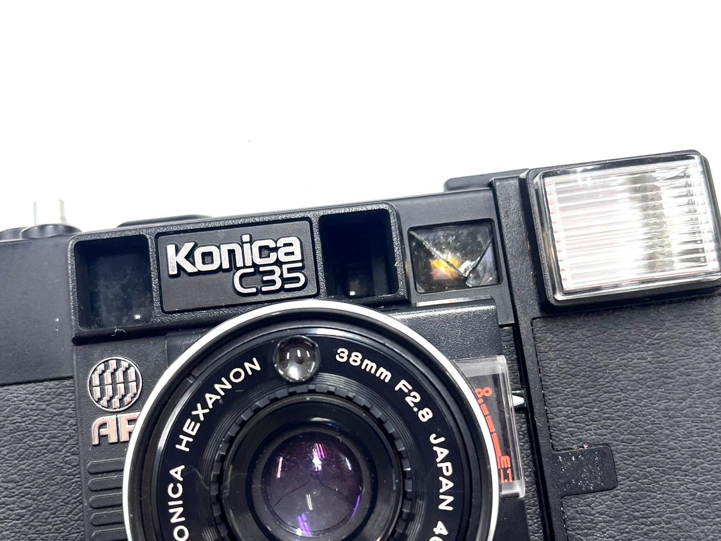 ジャンク】Konica C35 AF ジャスピンコニカ HEXANON 38mm F2.8