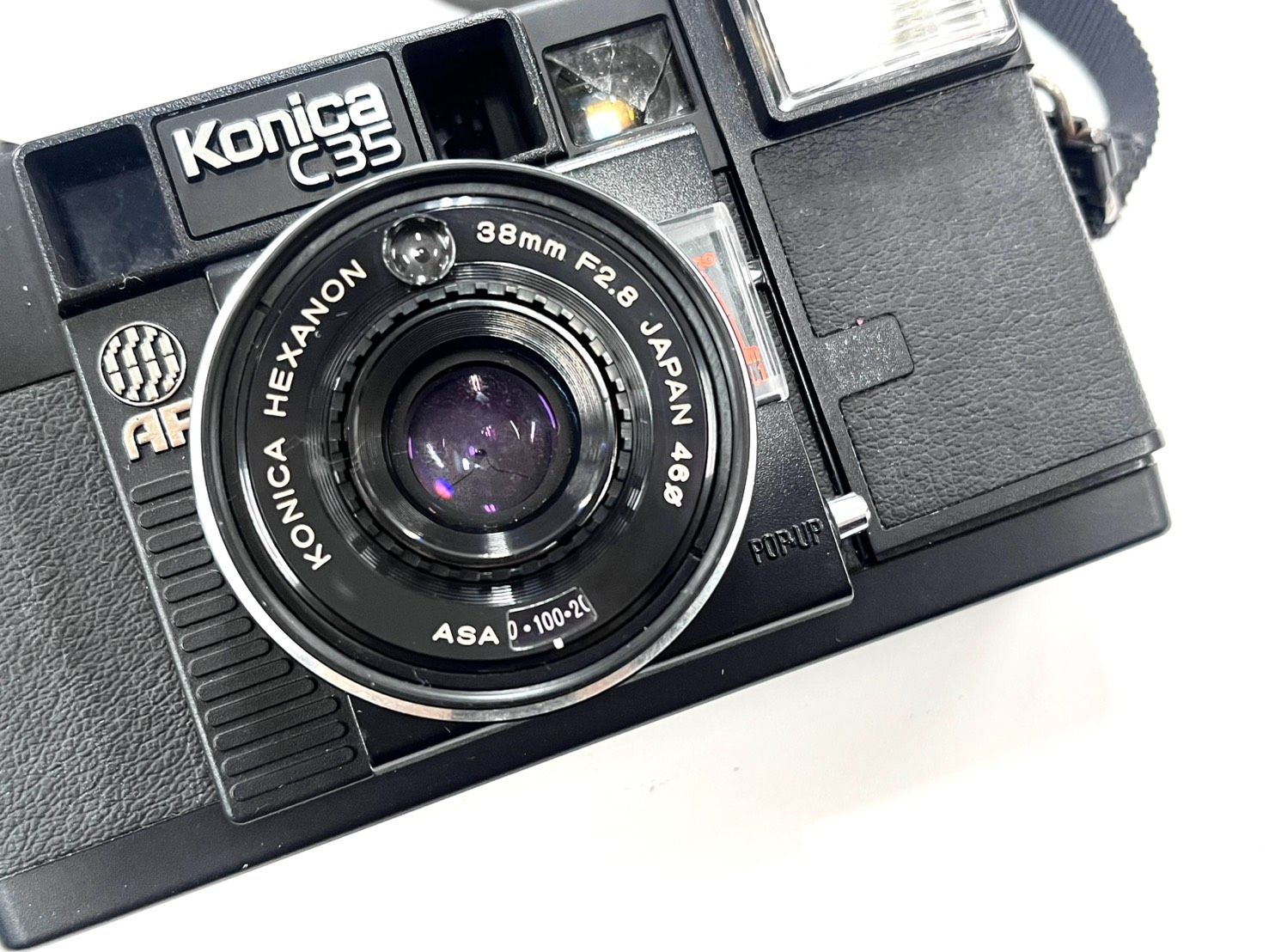 ジャンク】Konica C35 AF ジャスピンコニカ HEXANON 38mm F2.8