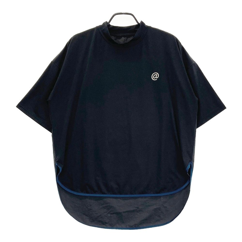 サイズ：ML ANTIQUA GOLF アンティカゴルフ ×STCH ハイネック 半袖Tシャツ ブラック系 [240101787368] ゴルフウェア レディース ストスト