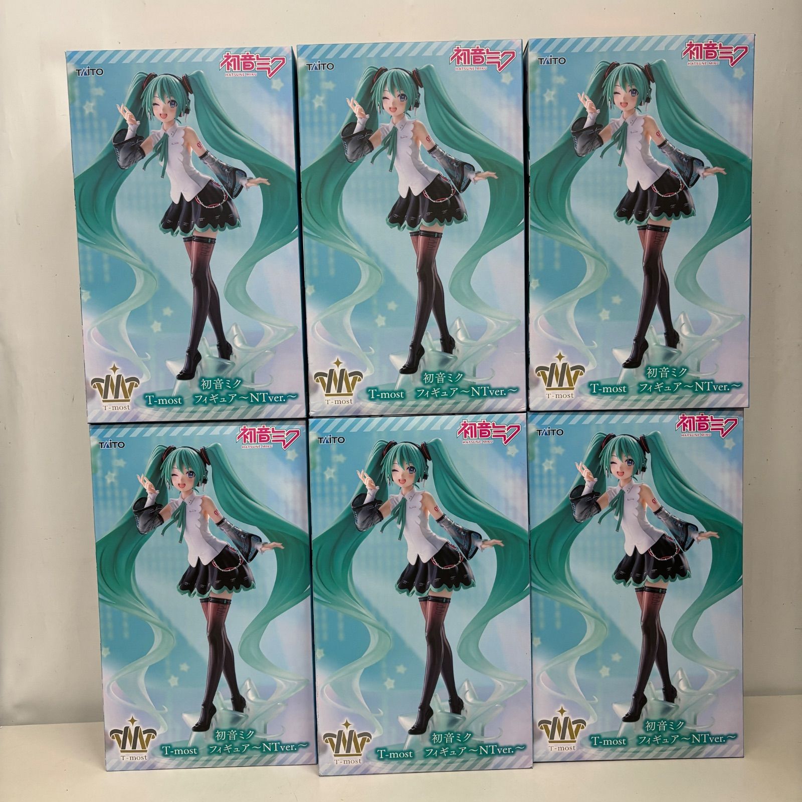 未開封 初音ミク T-most NTver. フィギュア 6個セット LFK286 f107