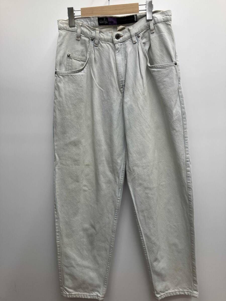 Levi's SILVER TAB 90s W32 BAGGY リーバイス シルバータブ バギー アイスブルー ジップ 太め デニム ジーパン