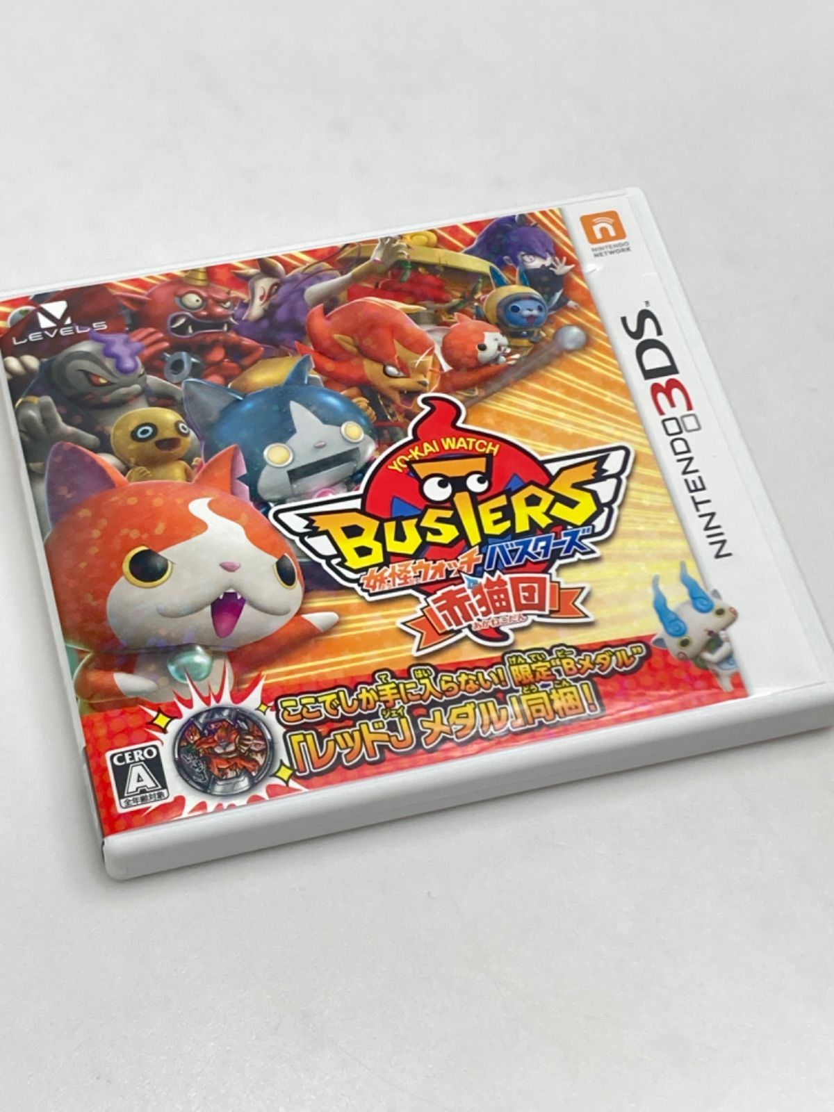 ☆ NINTENDO 任天堂 3DS 妖怪ウォッチバスターズ 赤猫団 - メルカリ