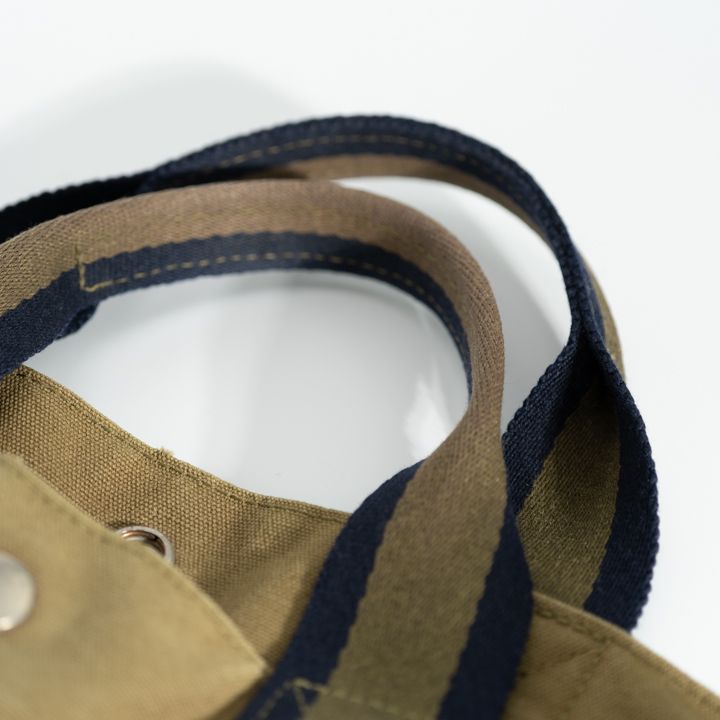 HERMES エルメス フールトゥ キャンバス トートバッグ カーキ