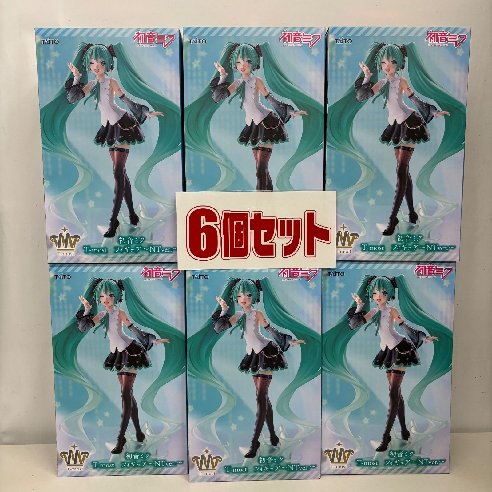 未開封 初音ミク T-most NTver. フィギュア 6個セット LFK288 f107