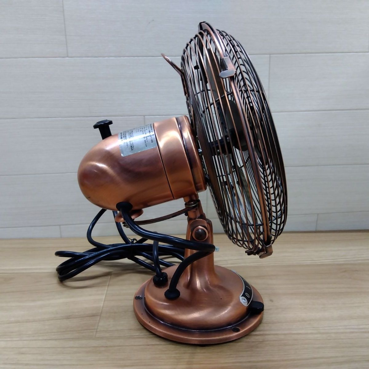 アンティーク扇風機 ドウシシャ アンティーク扇風機 IFT-20BRO コッパーカラー 2003年製