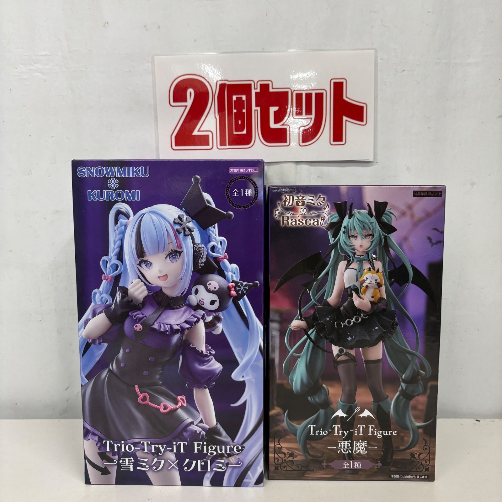 未開封 初音ミク Trio-Try-iT Figure 2個セット LFK289 f107 - メルカリ