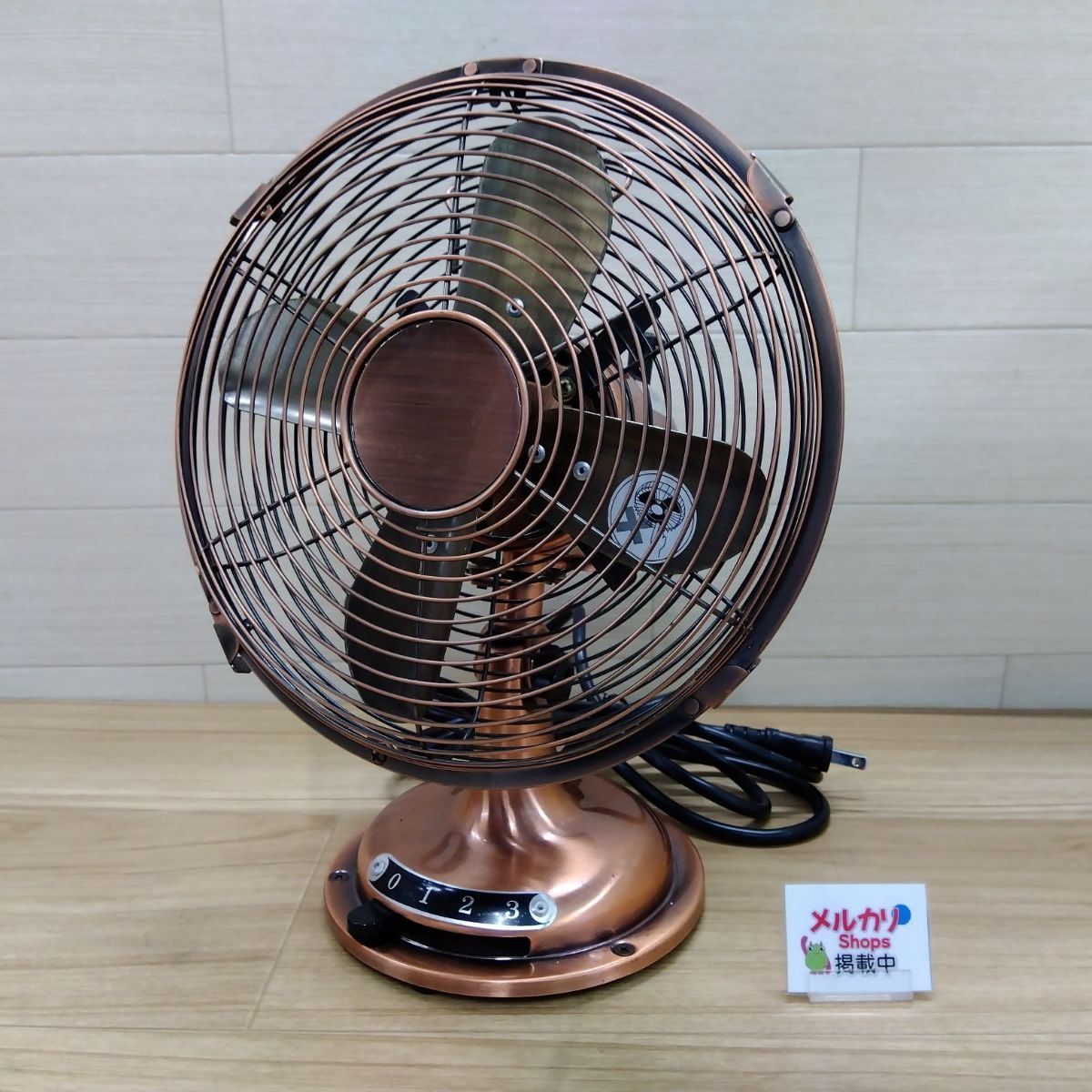 ドウシシャ アンティーク扇風機 IFT-20BRO コッパーカラー 2003年製