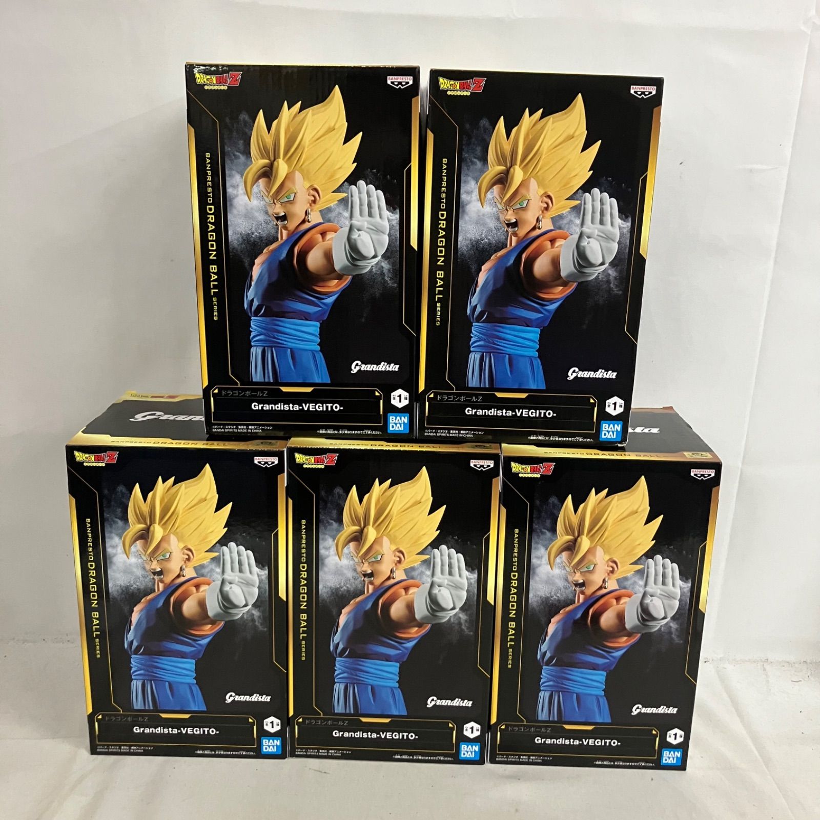 ドラゴンボール ベジット 未開封 ドラゴンボールZ Grandista ベジット フィギュア 5個セット