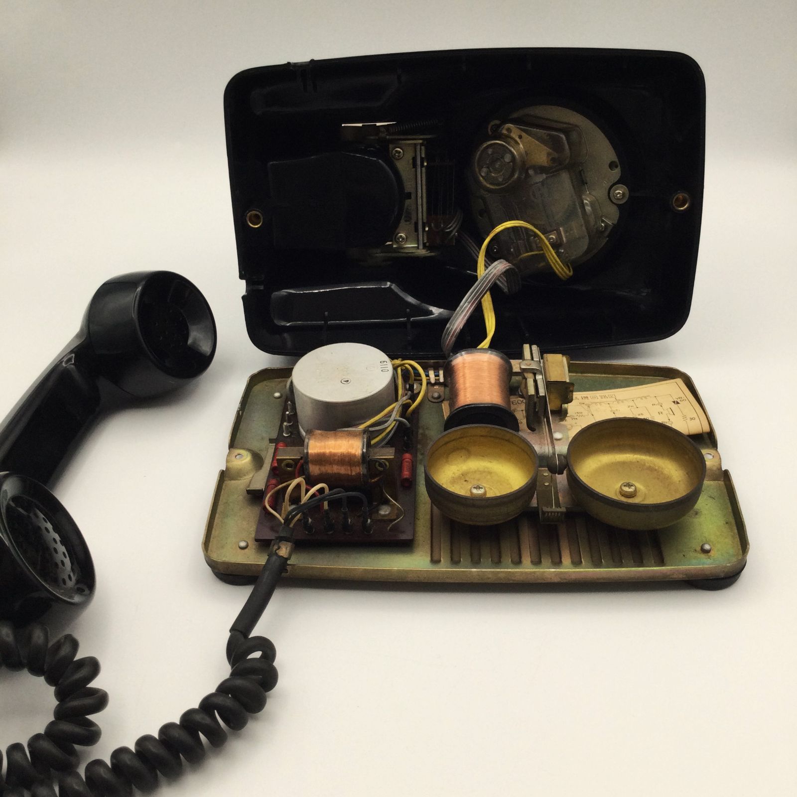 黒電話 アンティーク 昭和レトロ ジャンク品 #i00453 - メルカリ