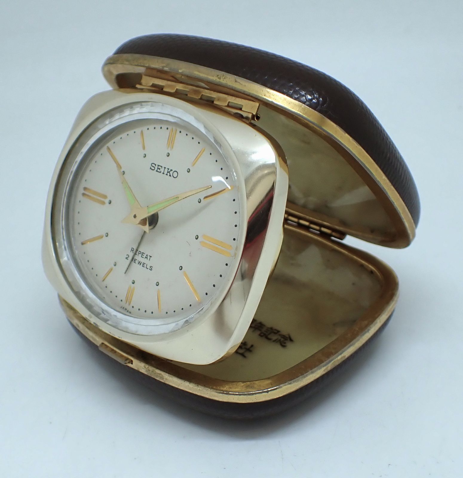 SEIKO CORONA REPEAT2JEWELS　 目覚まし時計 追】SEIKO セイコー 手巻き 目覚まし時計 REPEAT 2JEWELS リューズ問題