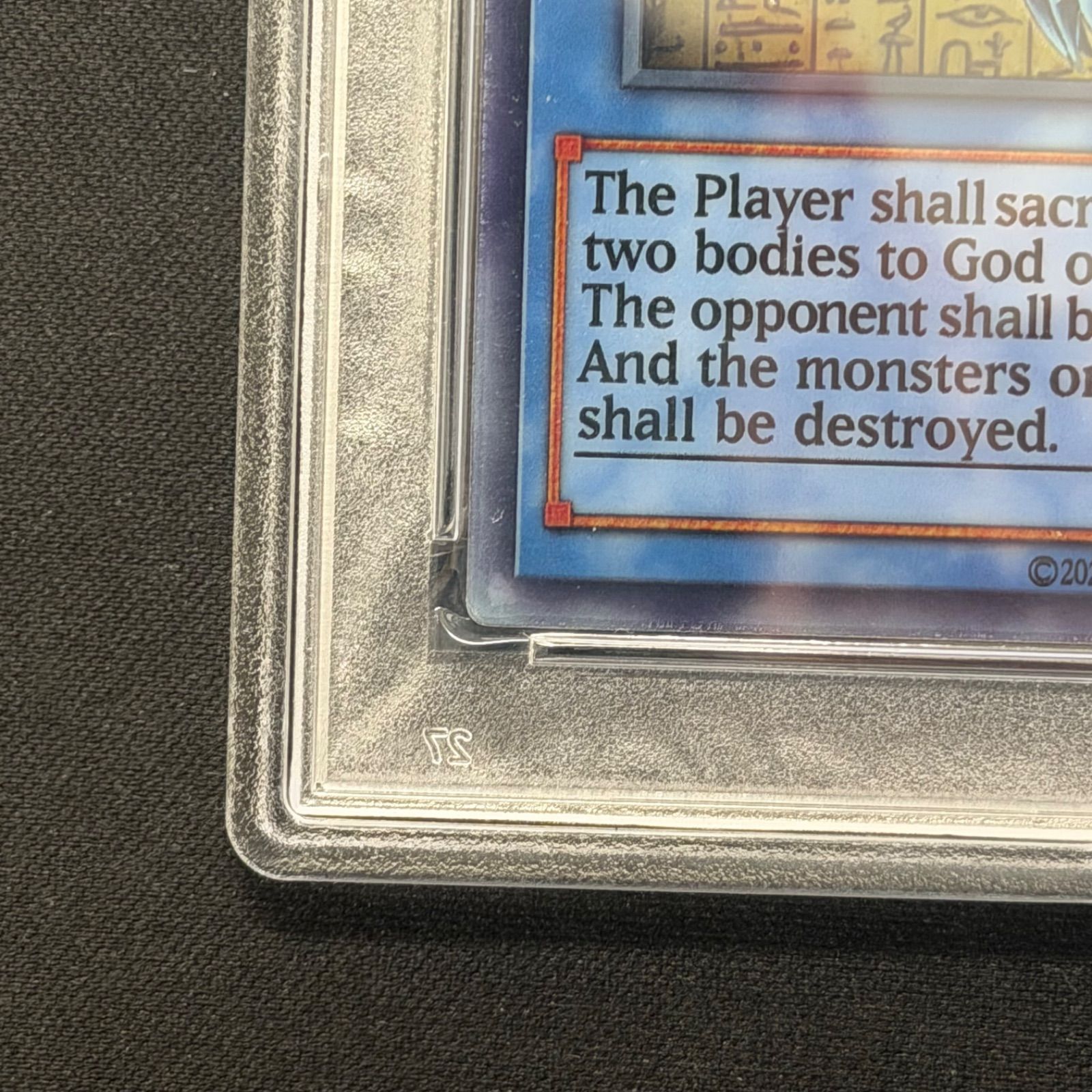遊戯王 PSA10 オベリスクの巨神兵 ステンレス A001 - メルカリ