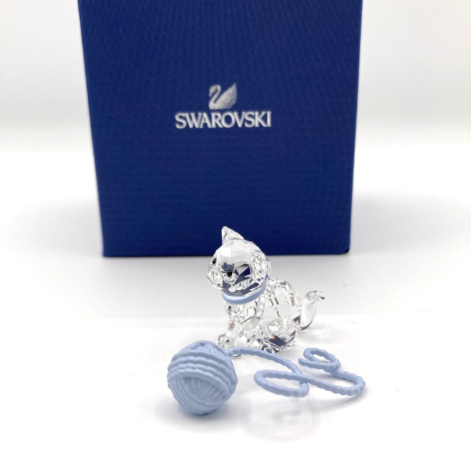 スワロフスキー Swarovski 猫 Kitten - スワロフスキー (SWAROVSKI)シルバークリスタル/「のどかな田舎 (The