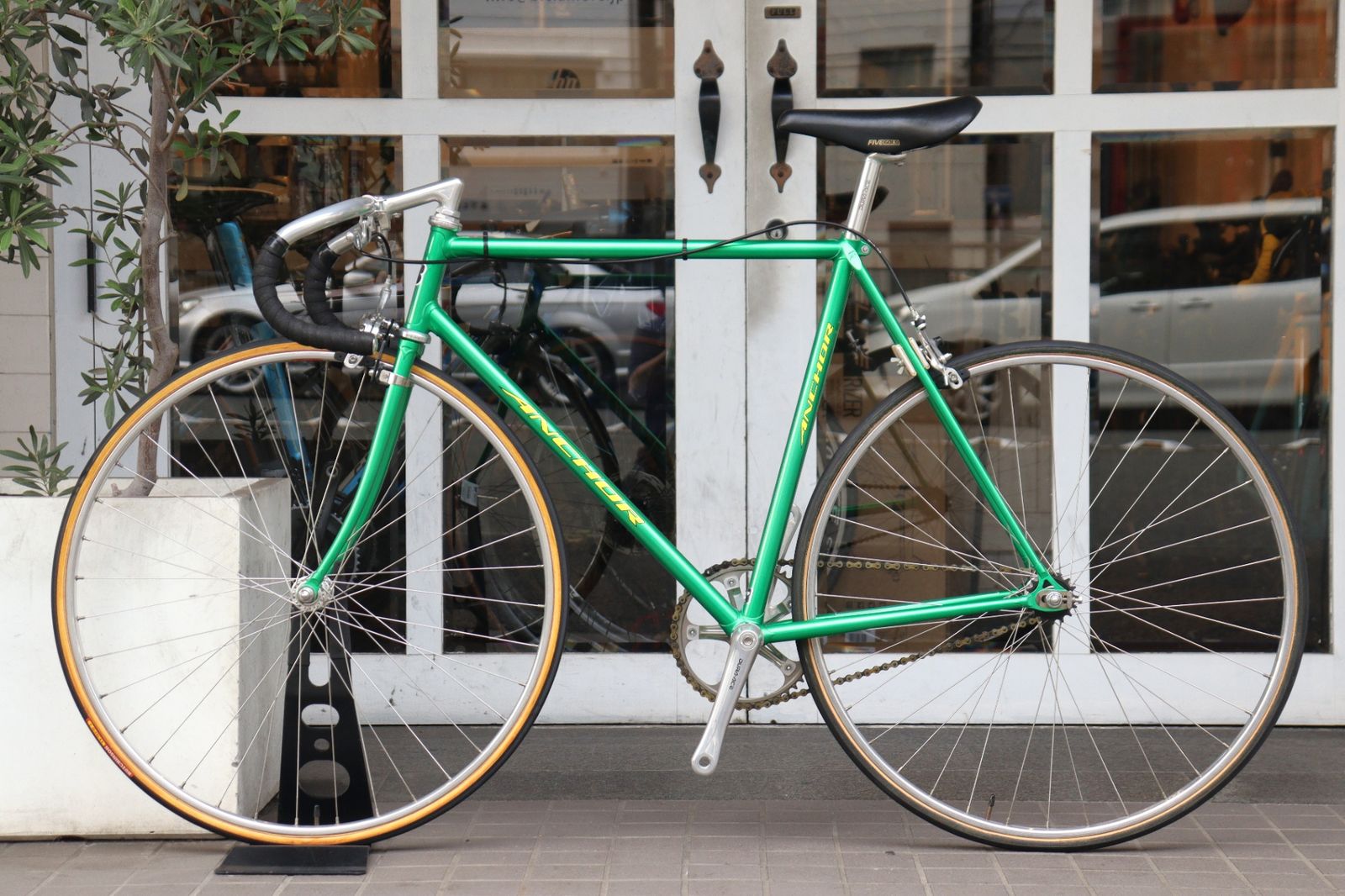 NJS 競輪　ANCHOR ピストフレーム 　クロモリ　ブリジストン ブリジストン アンカー BRIDGESTONE ANCHOR カイセイ KAISEI 019 NJS