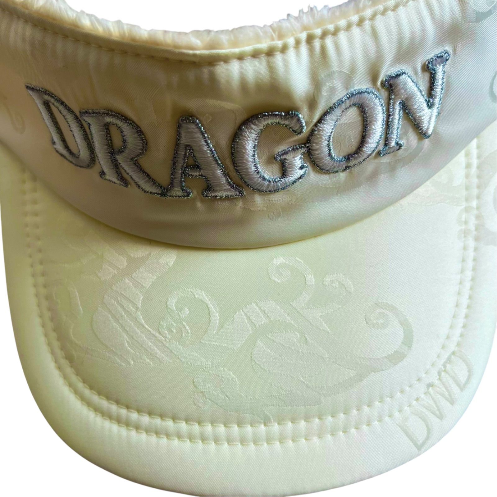 Dance With Dragon ダンスウィズドラゴン ロゴ刺繍 総柄 ファー切替