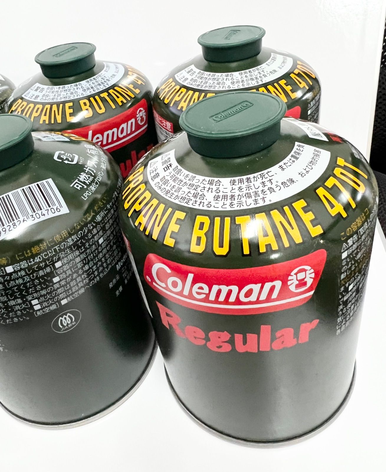 Coleman(コールマン) ガスボンベ 純正LPガス燃料 Tタイプ 【470g×6缶