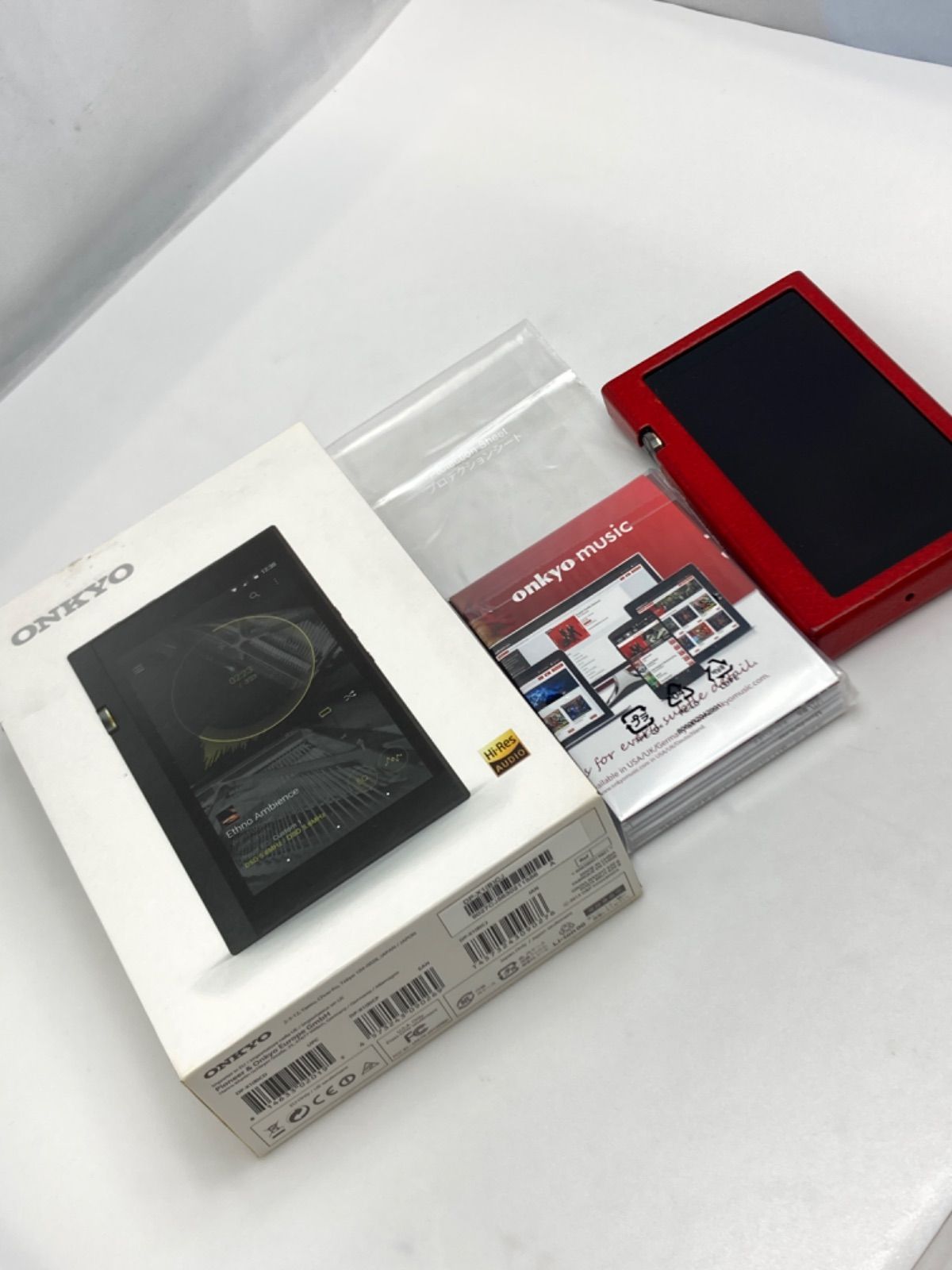 ☆ ONKYO オンキヨー DP-X1 デジタルオーディオプレーヤー 箱 カバー