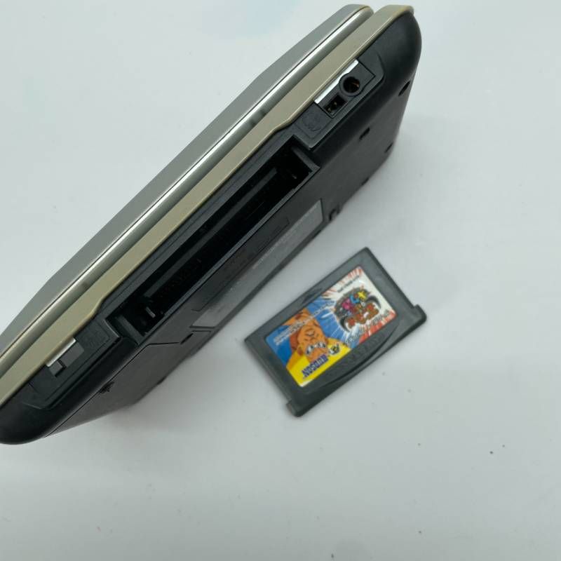ニンテンドーDS 本体 プラチナシルバー タッチペン GBAソフト付き NTR