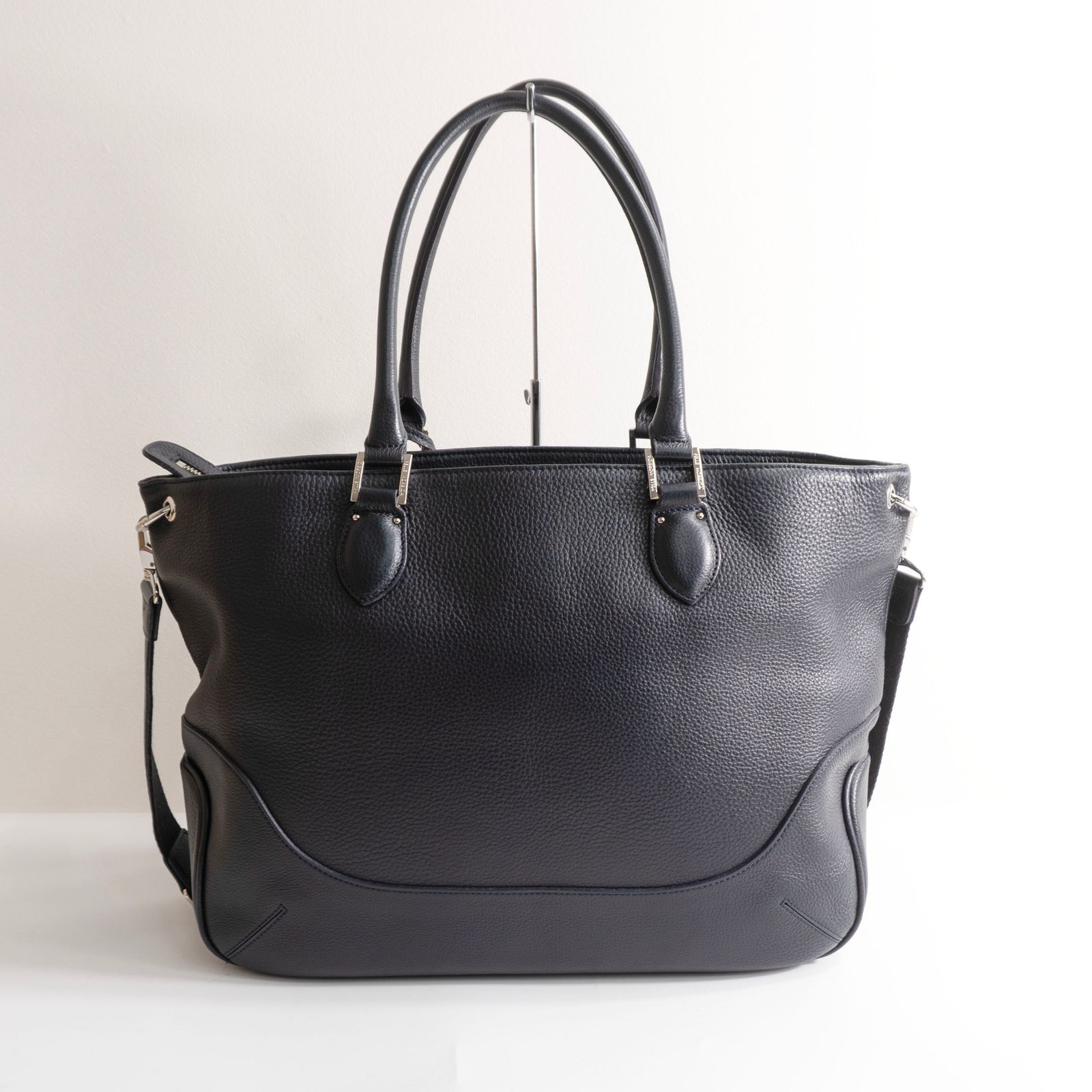 美品】PELLE MORBIDA【Maiden Voyage 2WAY トートバッグ】ネイビー
