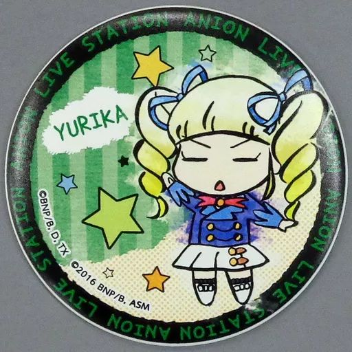 中古】バッジ・ピンズ(キャラクター) 藤堂ユリカ 「アイカツ!×アニON