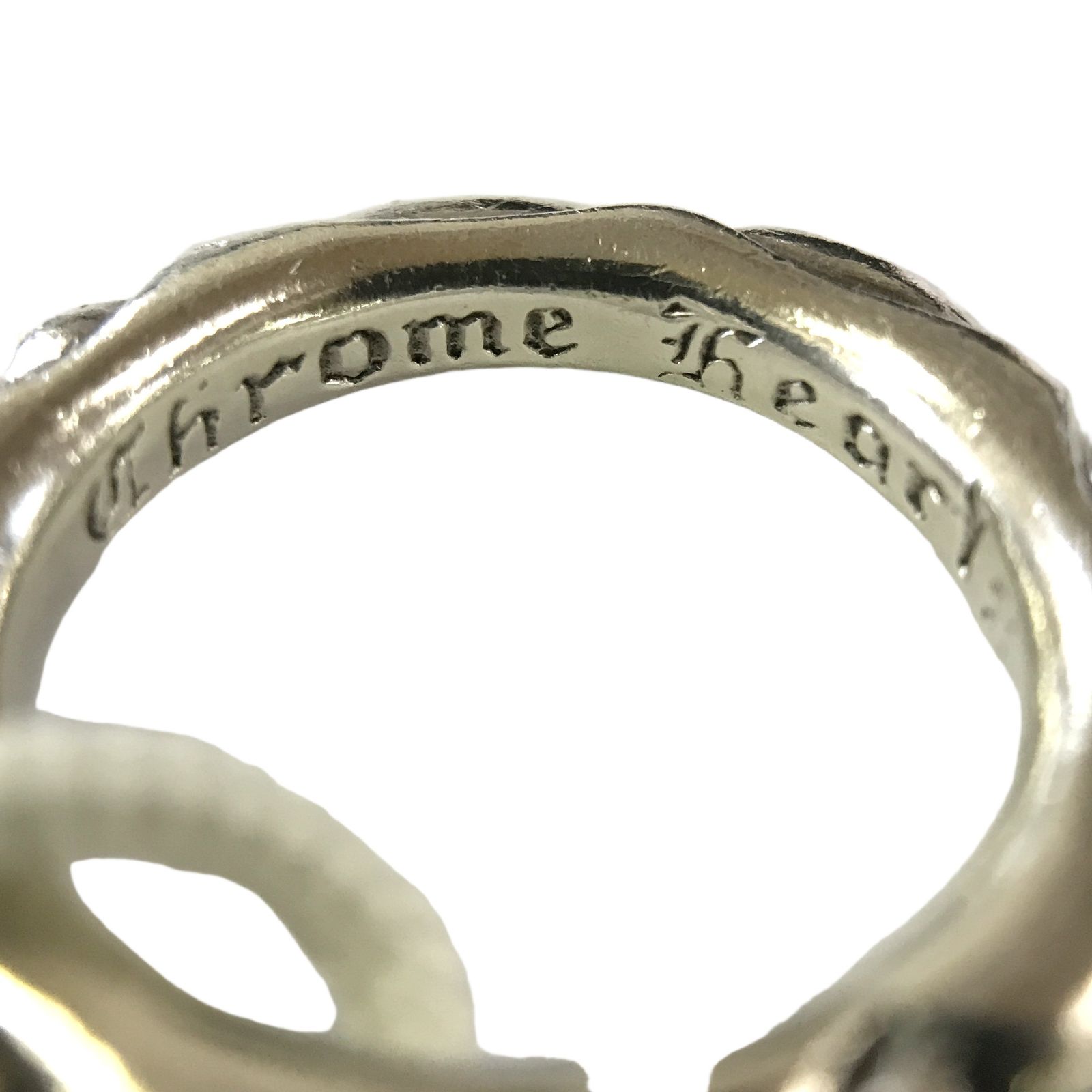 CHROME HEARTS クロムハーツ スクロールバンド リング SV925 指輪