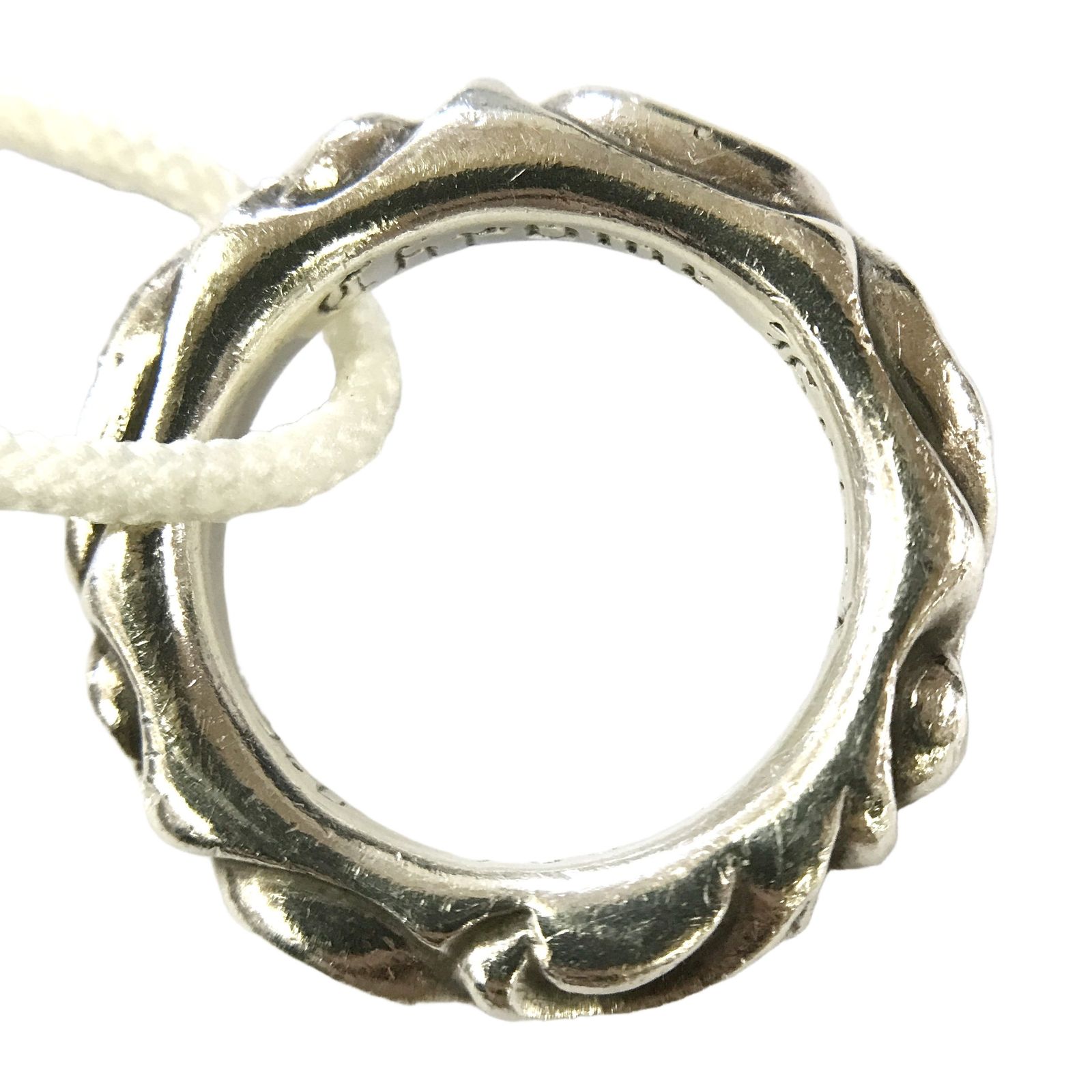 CHROME HEARTS クロムハーツ スクロールバンド リング SV925 指輪