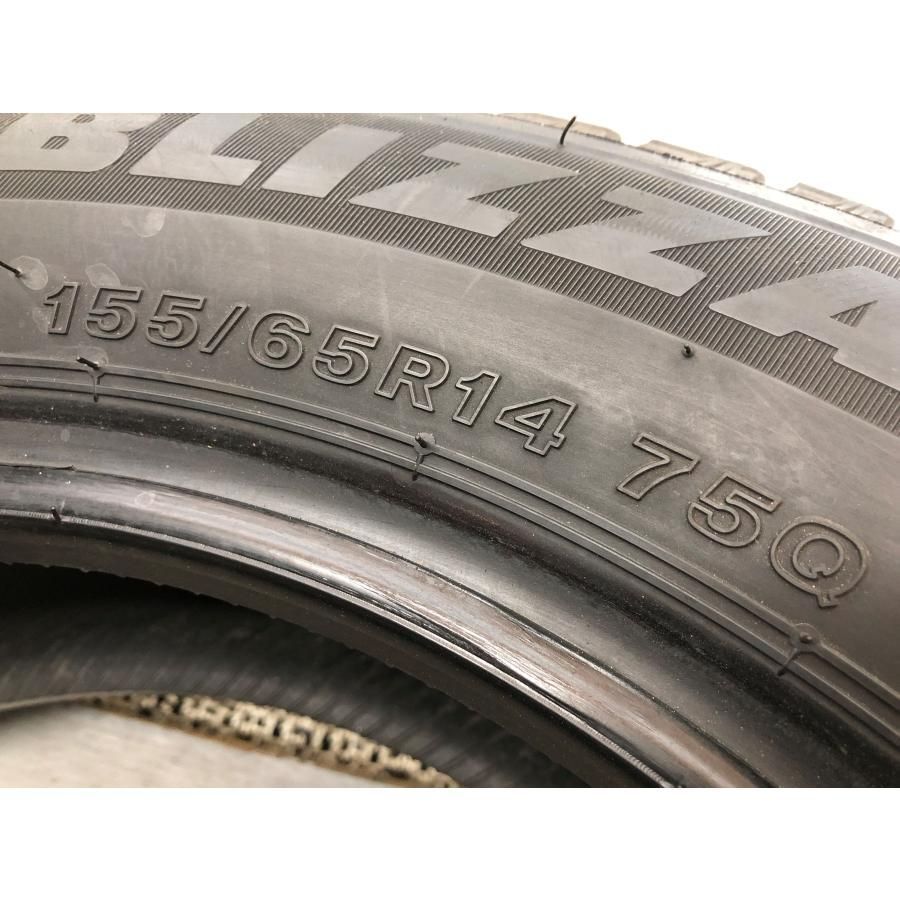 155/65r14 ブリヂストン ブリザック VRX3 4本 2021年製 2022年製 7878
