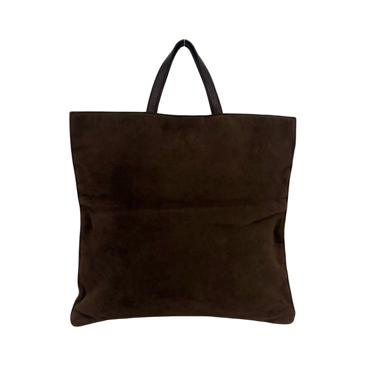 極 美品 LOEWE ロエベ アナグラム 型押し ロゴ スウェード ナッパ