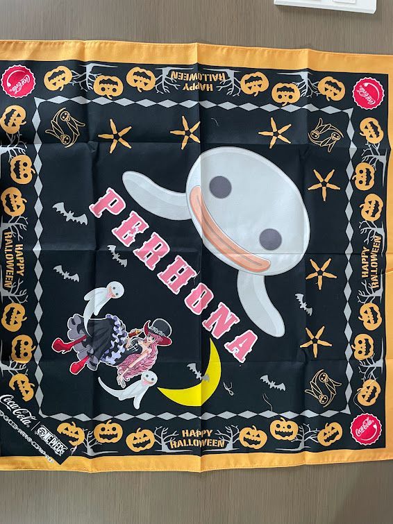 レア・非売品】ワンピース × コカ・コーラ ハロウィン バンダナ 3枚