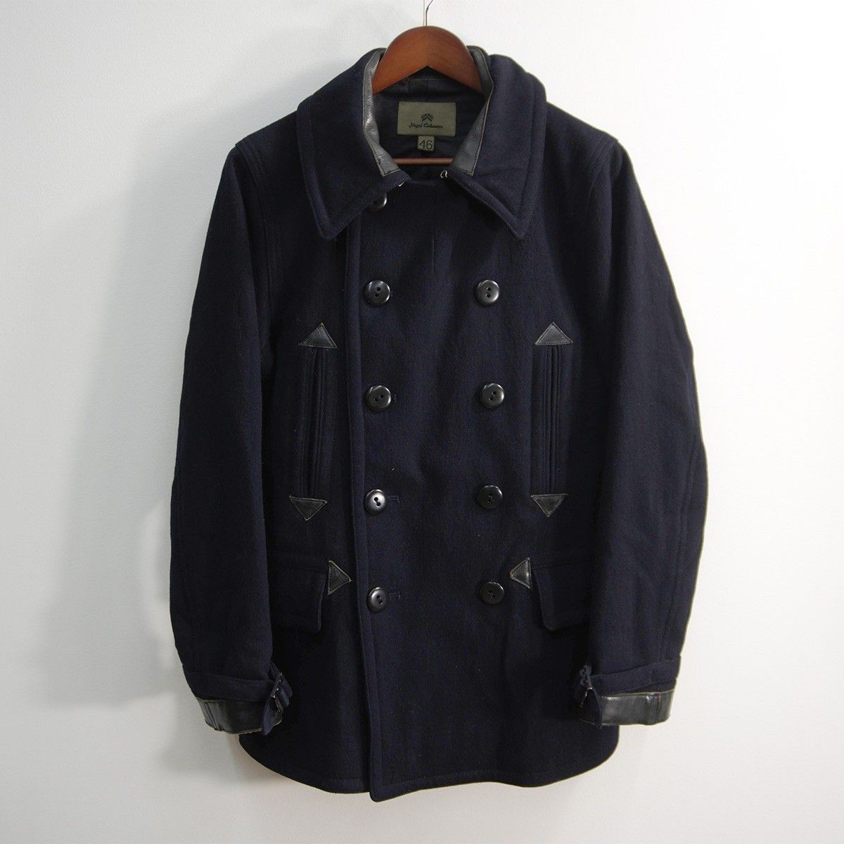雰囲気抜群】NIGEL CABOURN【MILITARY PEA COAT】46 ナイジェル