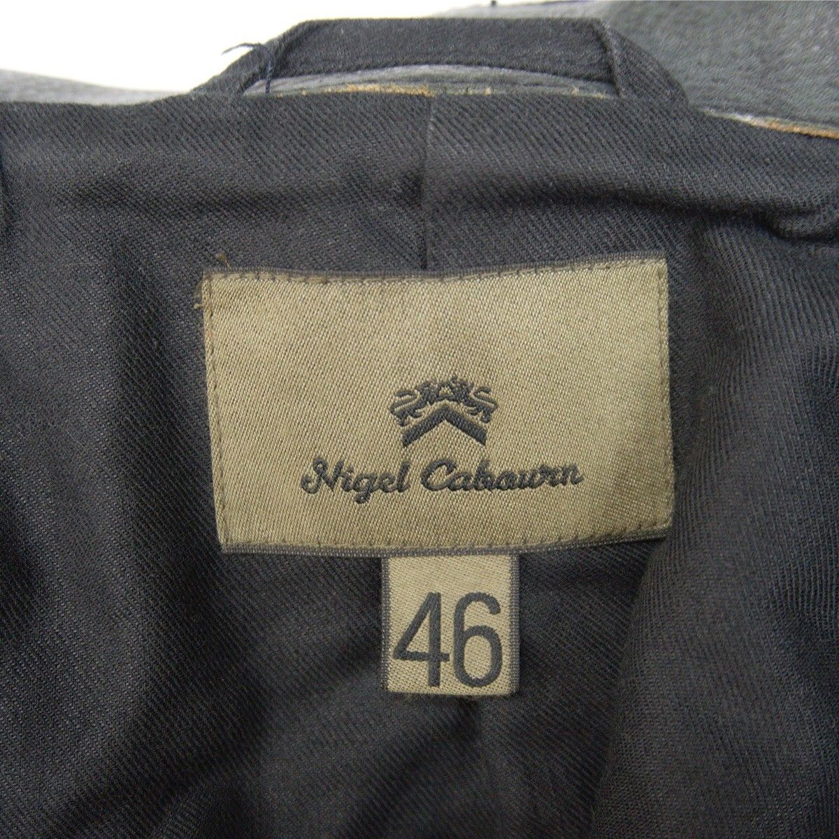 雰囲気抜群】NIGEL CABOURN【MILITARY PEA COAT】46 ナイジェル