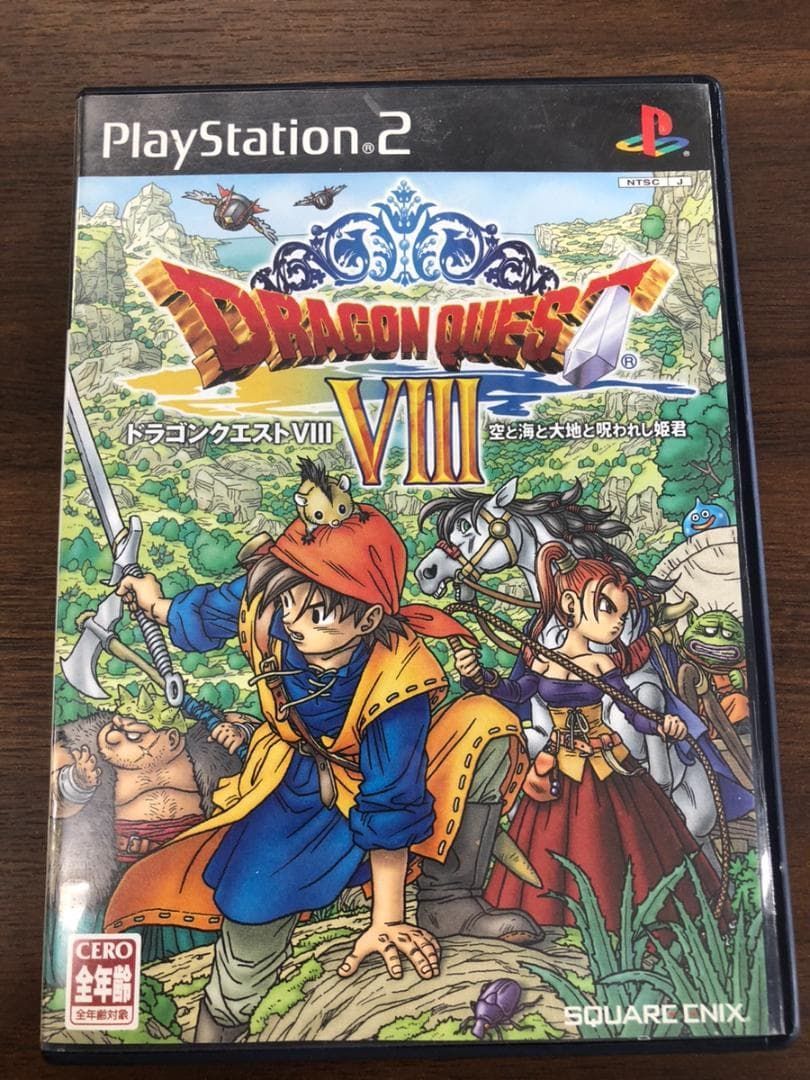 PS2】ゲームソフト 4本セット ドラクエ8 サカつく04 無双OROCHI