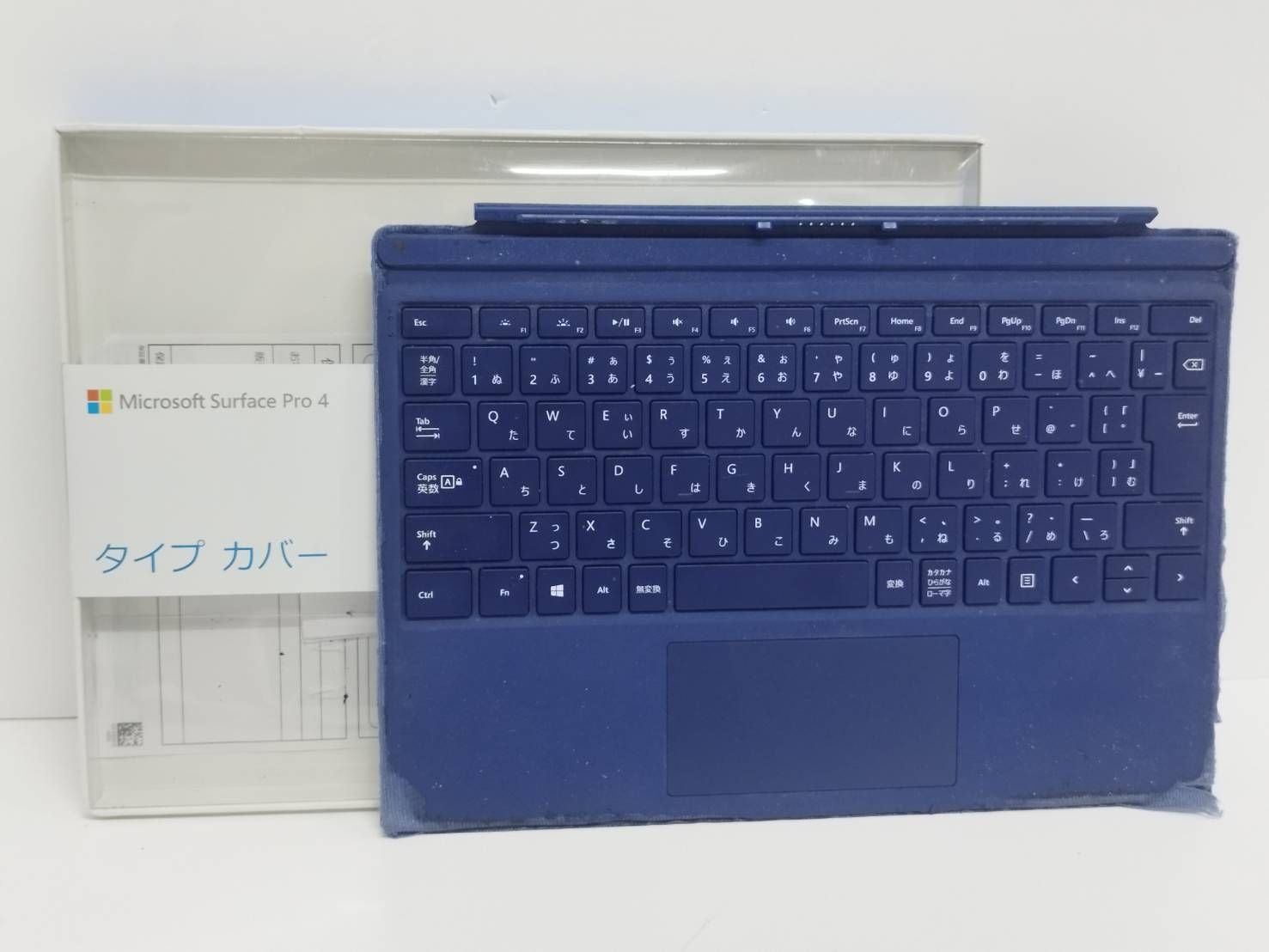 純正】Microsoft Surface Pro タイプカバー/ブルー/マイクロソフト