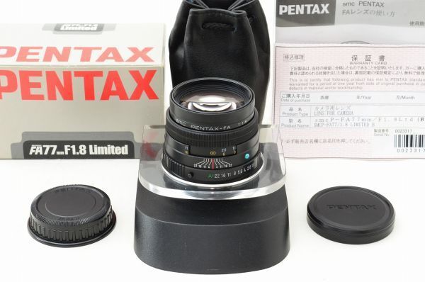 ☆ PENTAX ペンタックス FA 77mm F1.8 Limited ☆ ♯26092705 33,020円